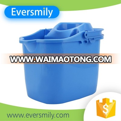 Household floor cleaning appliance water plastic bucket with wheels