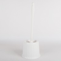 Household Plastic Bathroom Cleaning long handle Toilet Brush and Holder